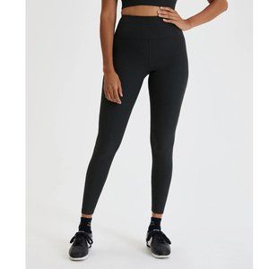 GIRLFRIEND COLLECTIVE BLACK RIB HIGH RISE LEGGINGS